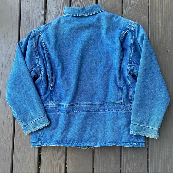 Eddie Bauer Blue Denim Jacket - Picture 2 of 12